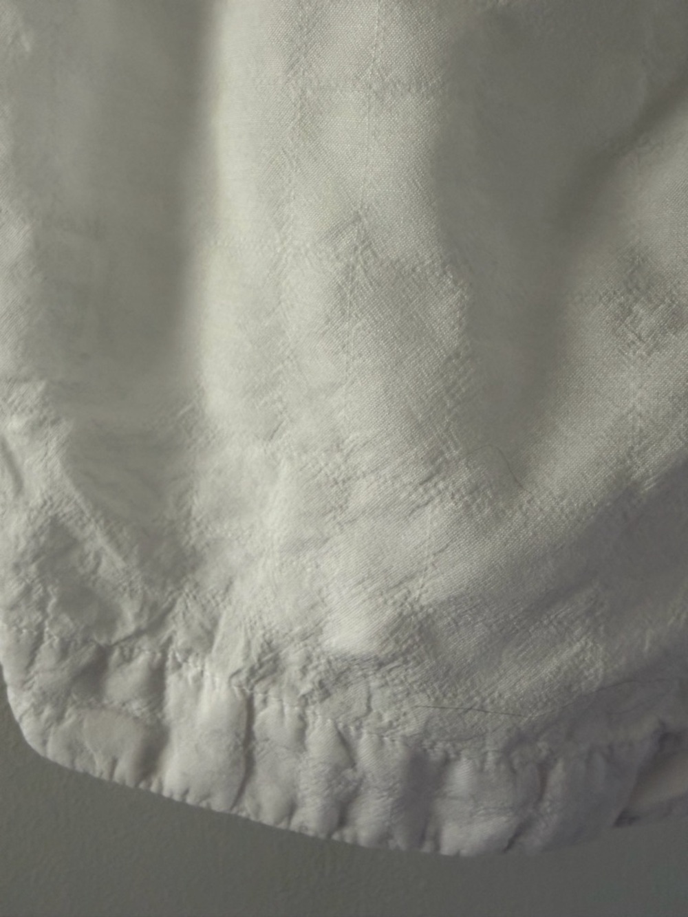 Anthropologie Cloth & Stone Size S White Back Lace-Up Top Cottagecore Festival - Picture 6 of 9